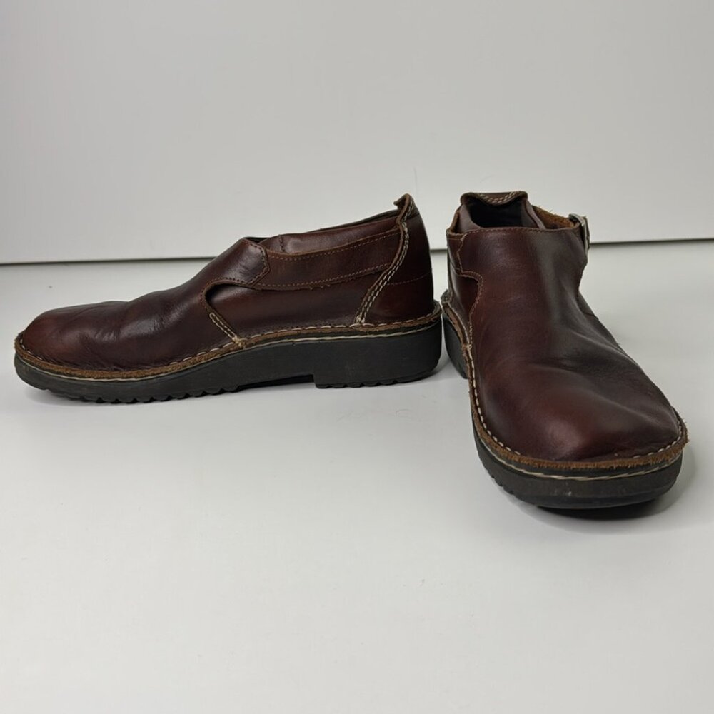 SOLD - Naot Tan Leather Loafer Shoes size 39 - Picture 5 of 14